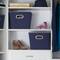 Household Essentials; Household Essentials 10" Blue Tapered Bins, 2ct.; Category:Baskets; Image:3